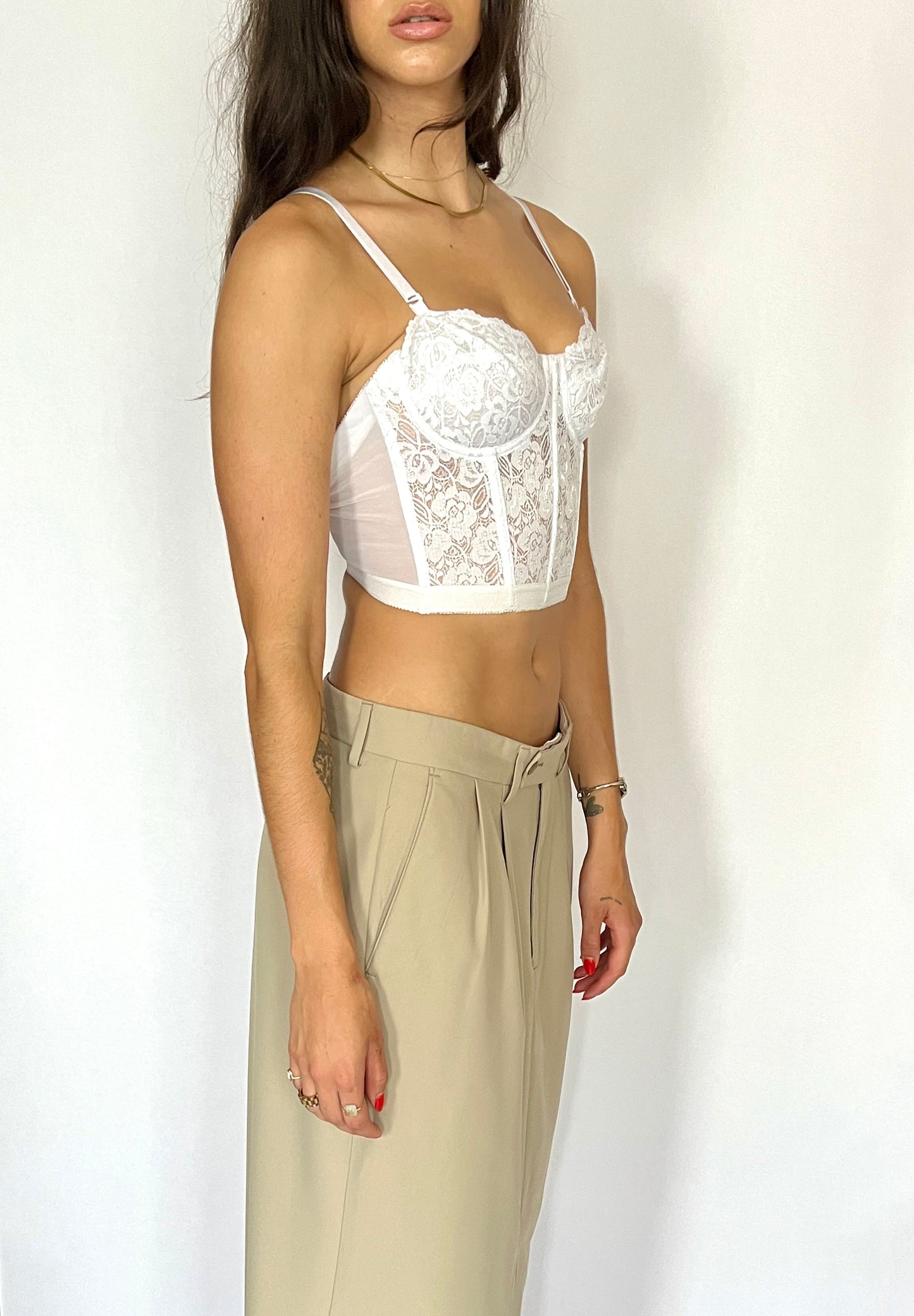 LACE 2 WAY CORSET