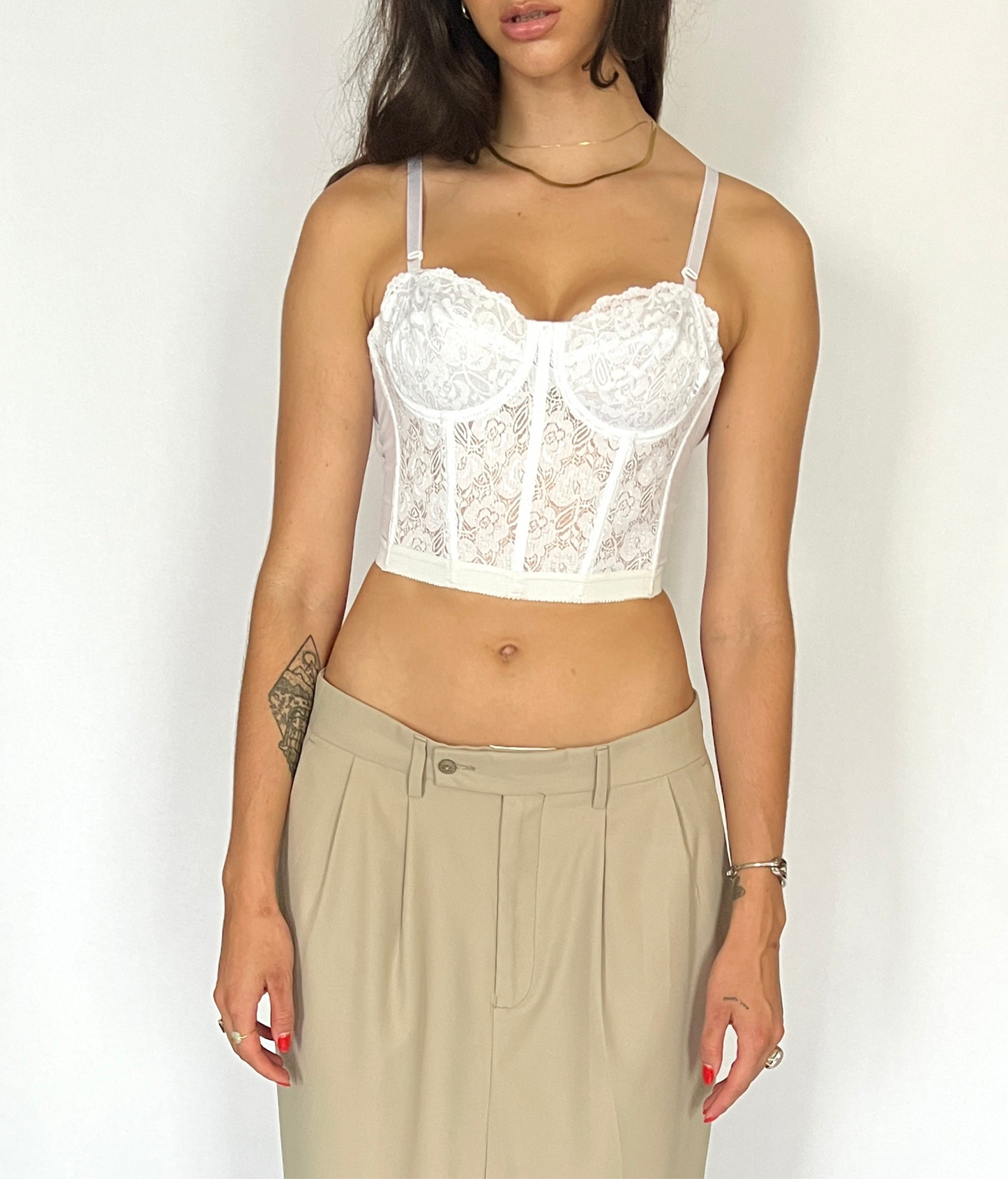 LACE 2 WAY CORSET