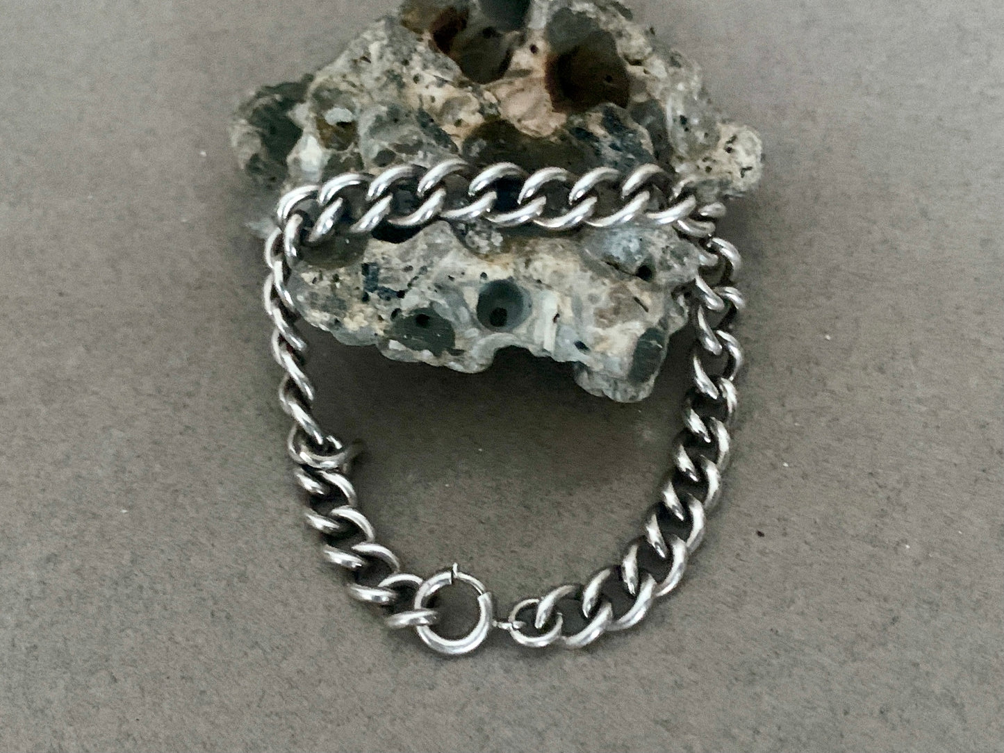 CHAIN LINK SILVER BRACELET