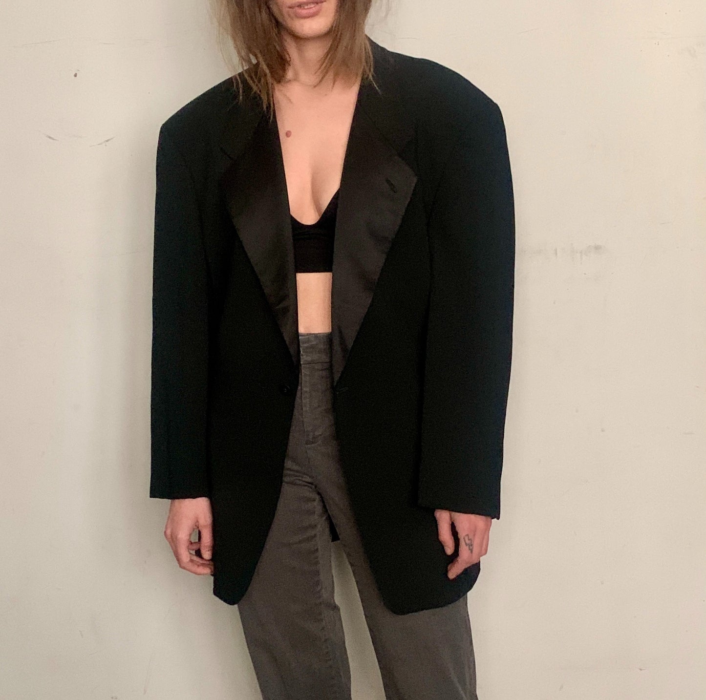 VINTAGE ARMANI OVERSIZED TUX JACKET