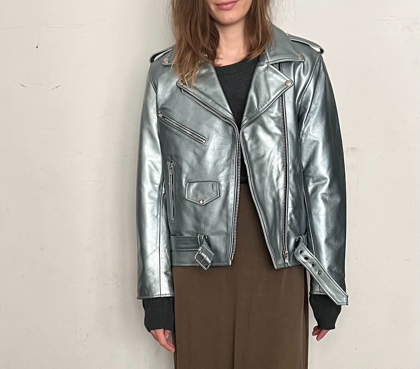 STARLIGHT COWHIDE MOTO JACKET