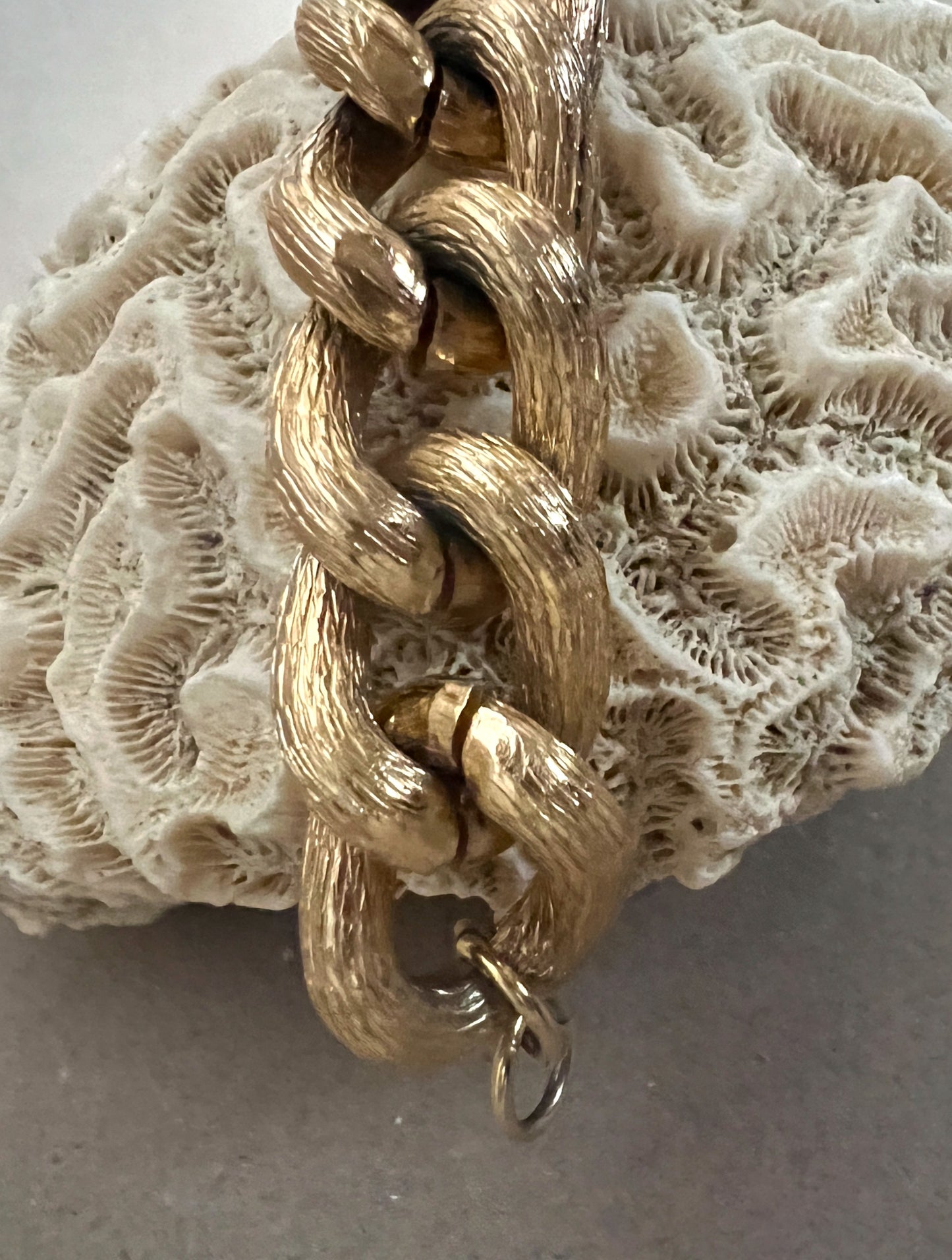 80S DESIGNER CHAIN LINK BRACELET