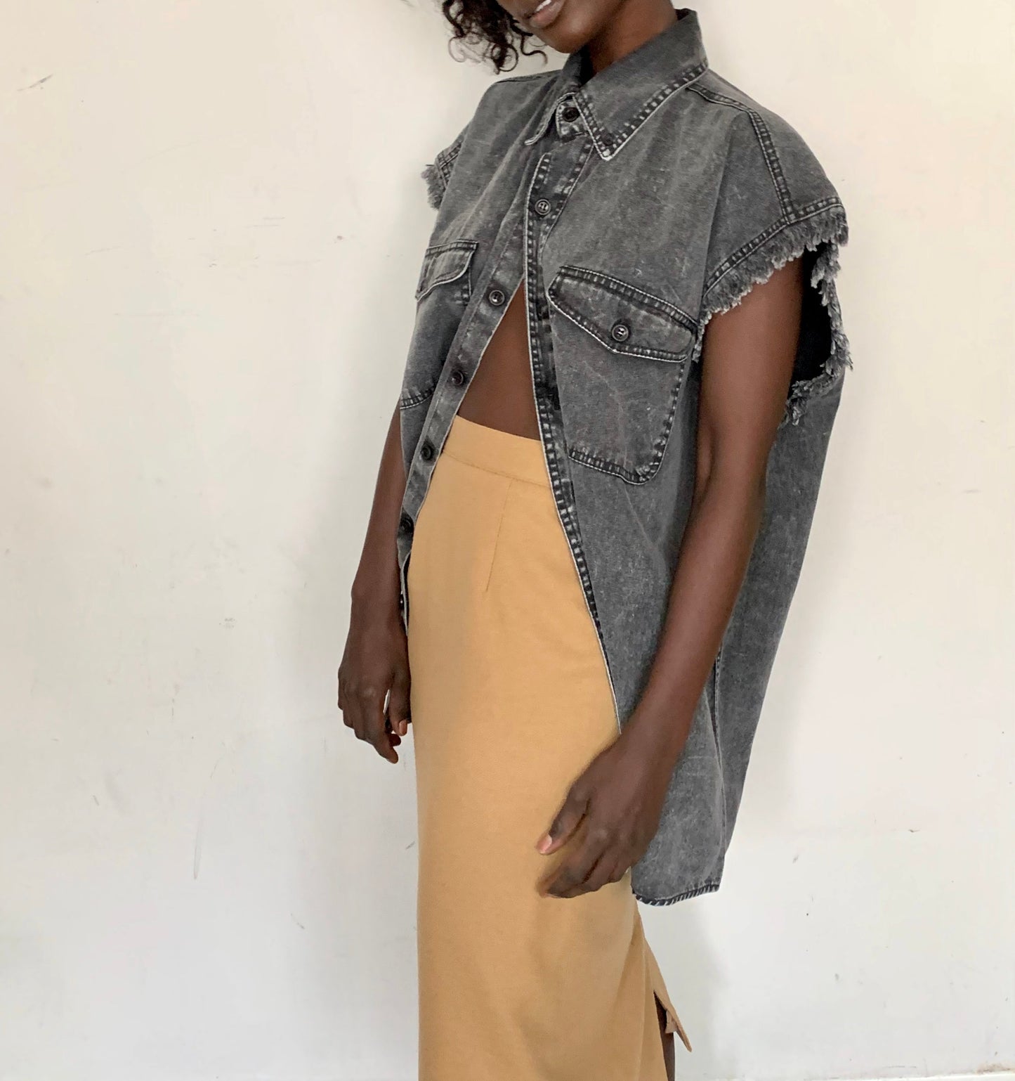 OVERSIZED COTTON WORK SHIRT, ACID