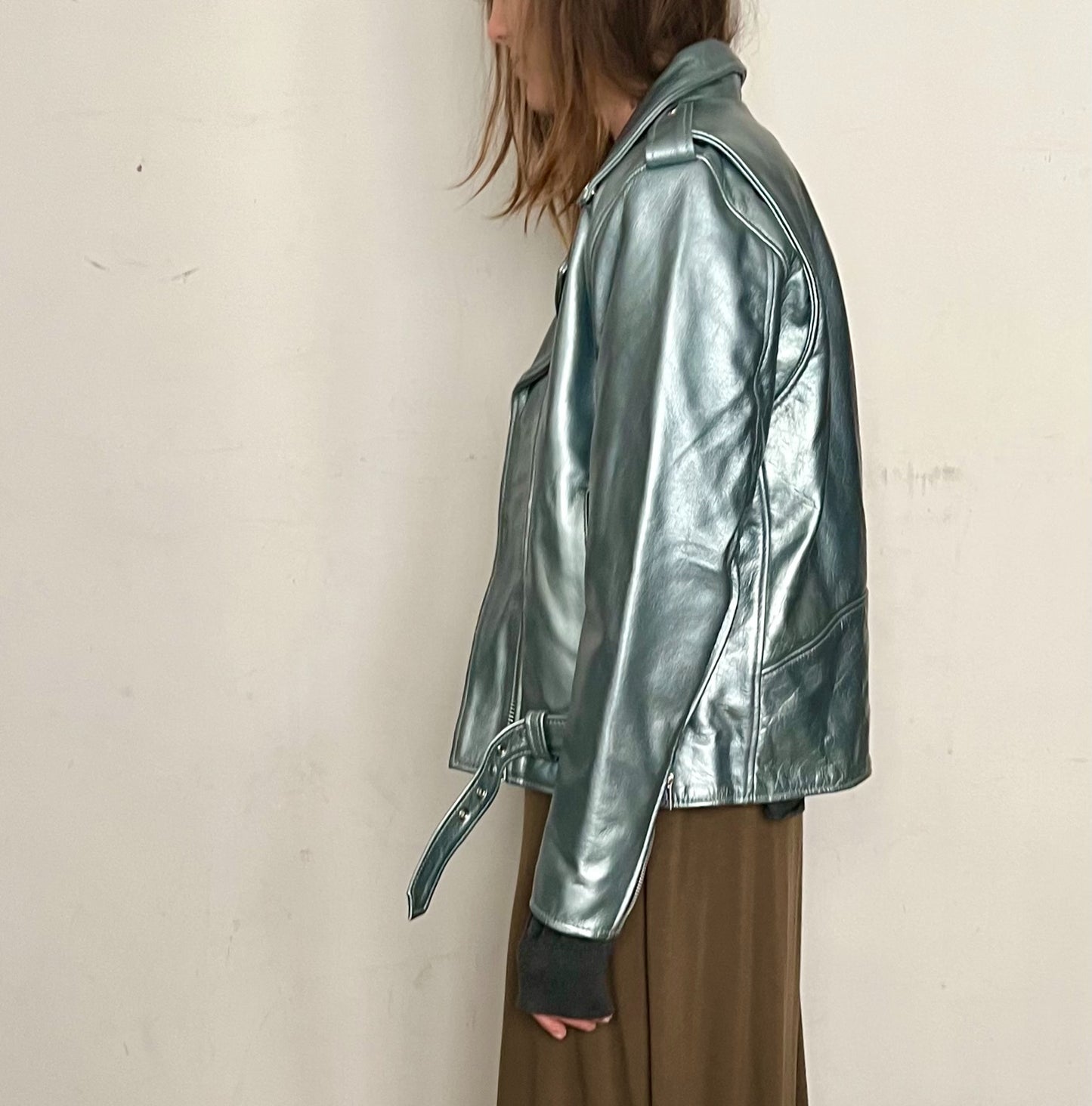 STARLIGHT COWHIDE MOTO JACKET