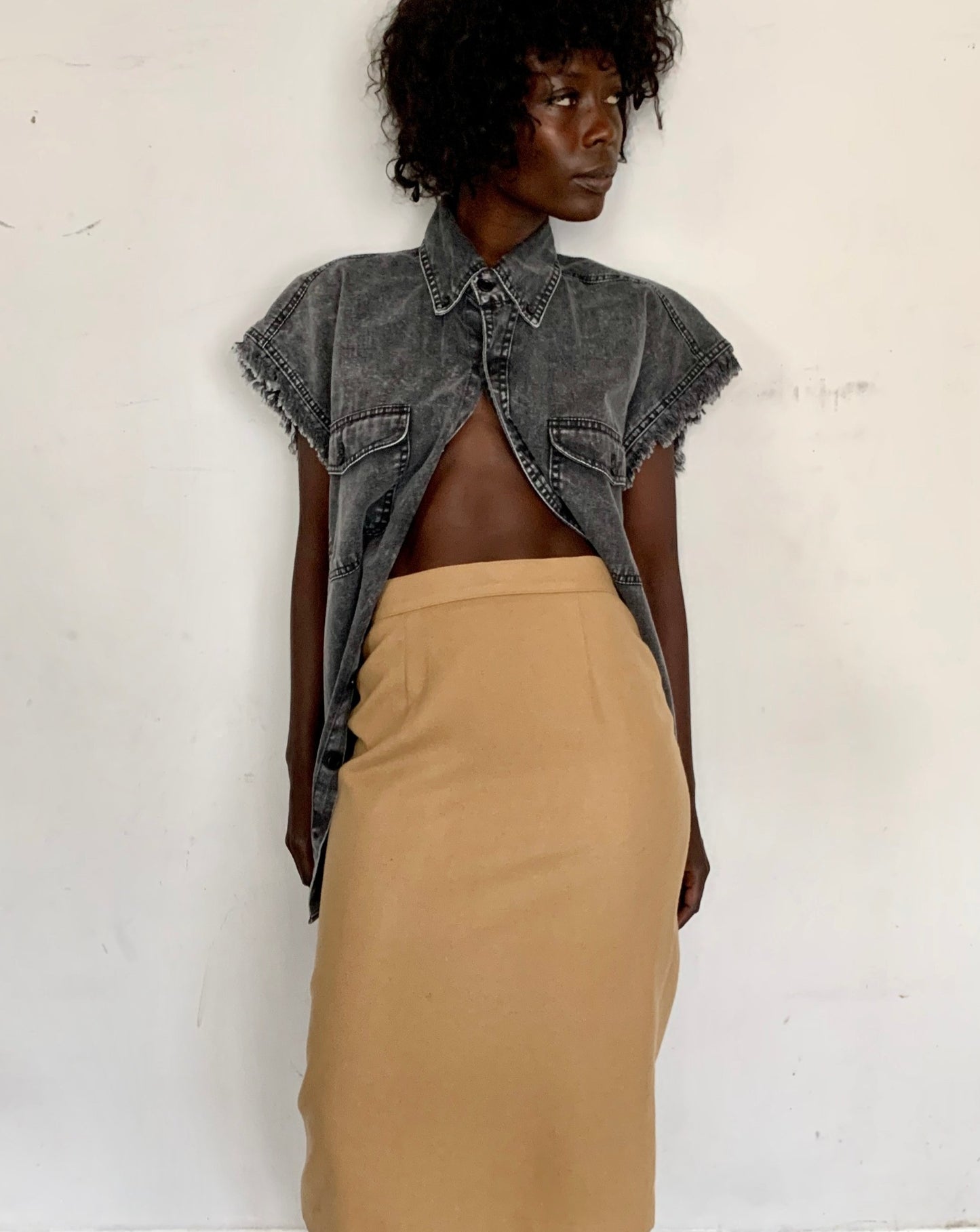 OVERSIZED COTTON WORK SHIRT, ACID