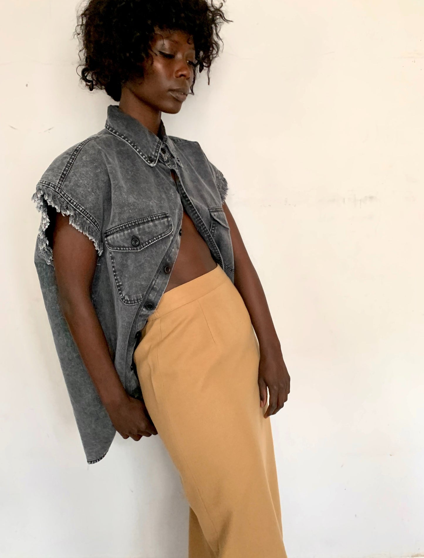 OVERSIZED COTTON WORK SHIRT, ACID