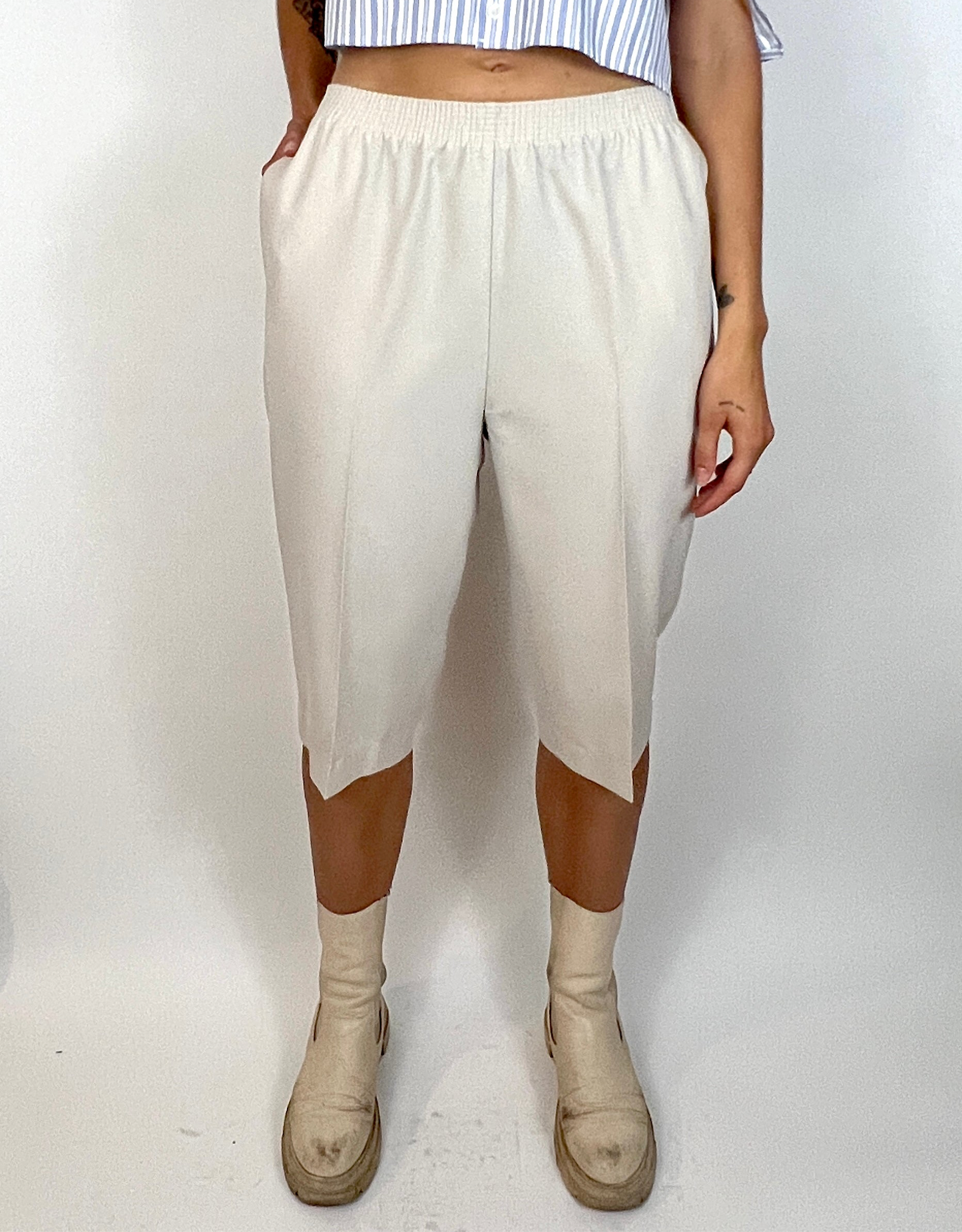 CUSTOM VTG LONG BERMUDA SHORTS, SILT