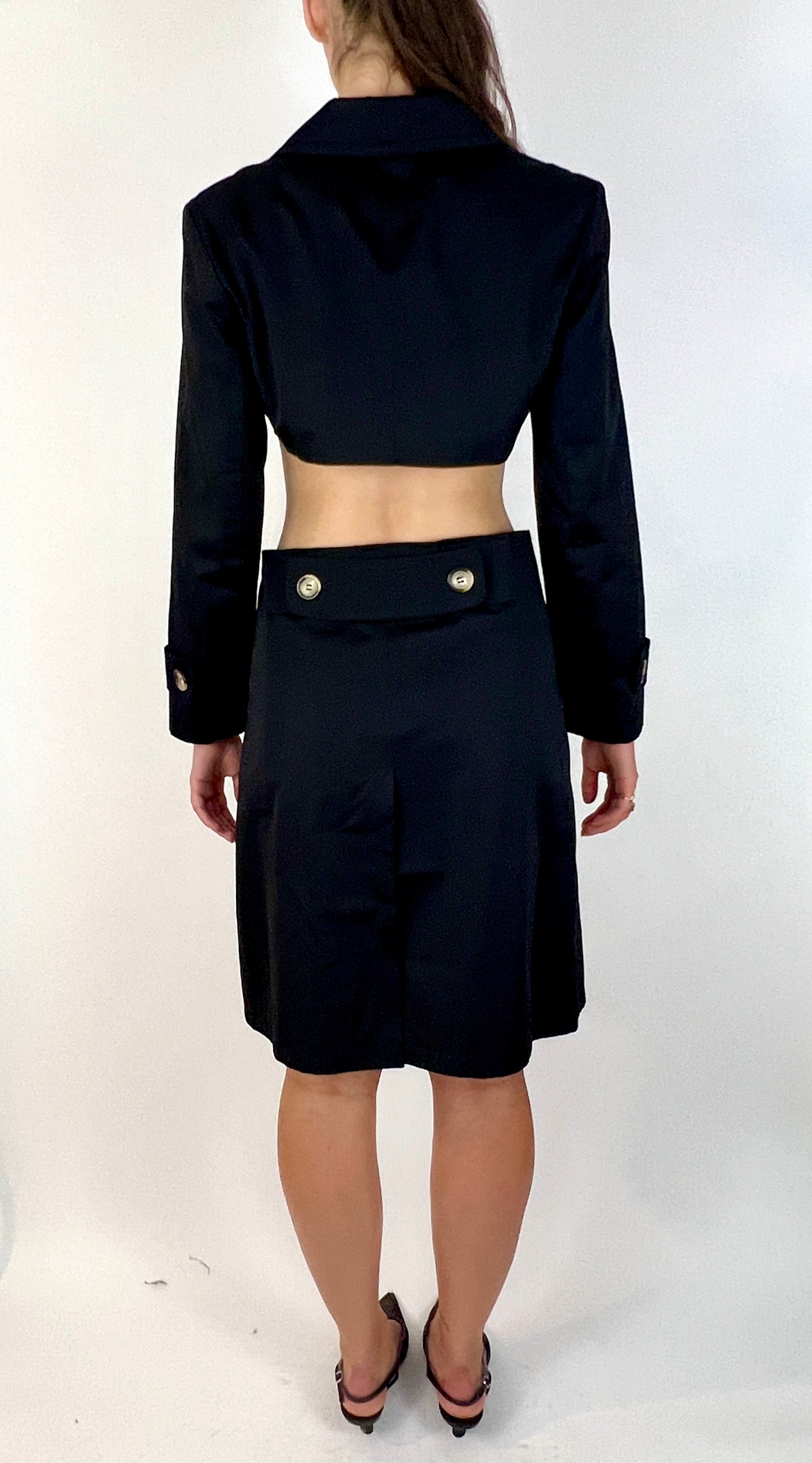 CUSTOM VTG TRENCH, NIOR. A-LINE SKIRT