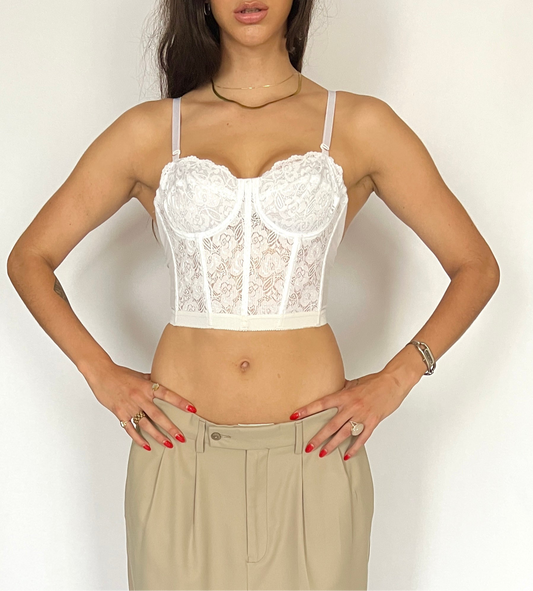 LACE 2 WAY CORSET