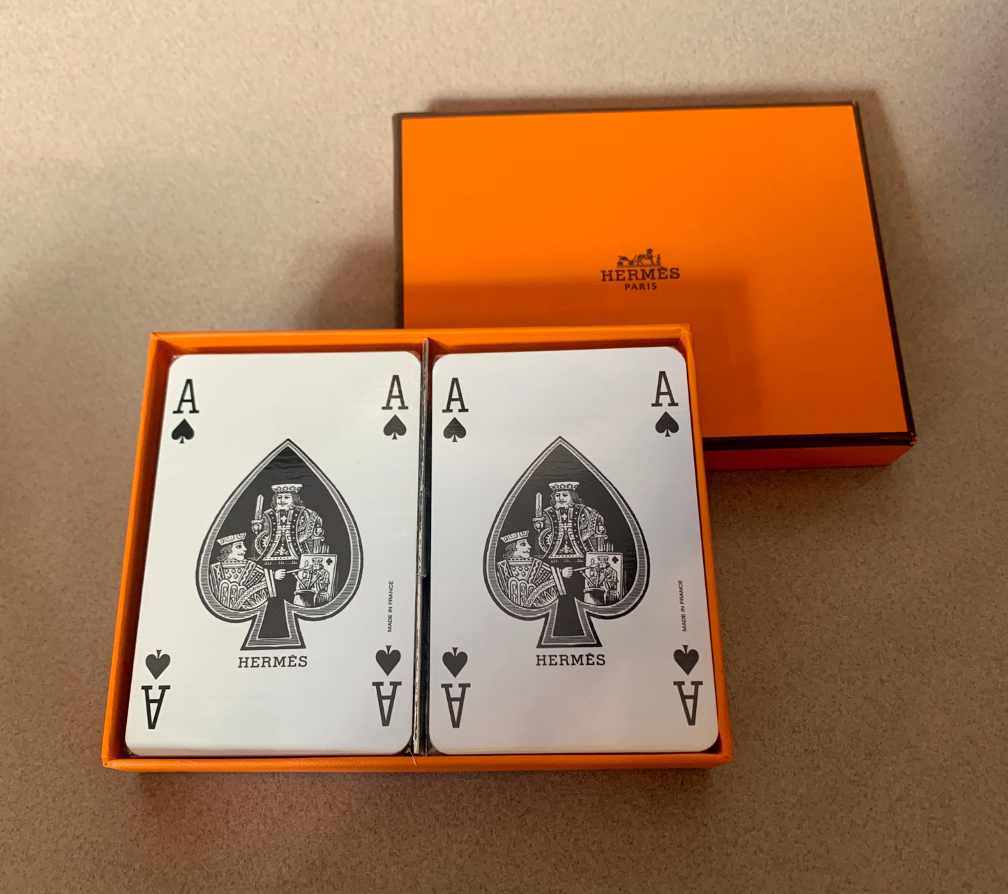 HERMÈS PLAYING CARDS SET