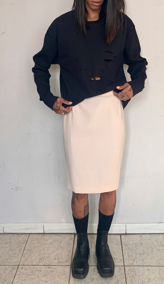 CUSTOM OVERSIZED SWEATSHIRT, ONYX