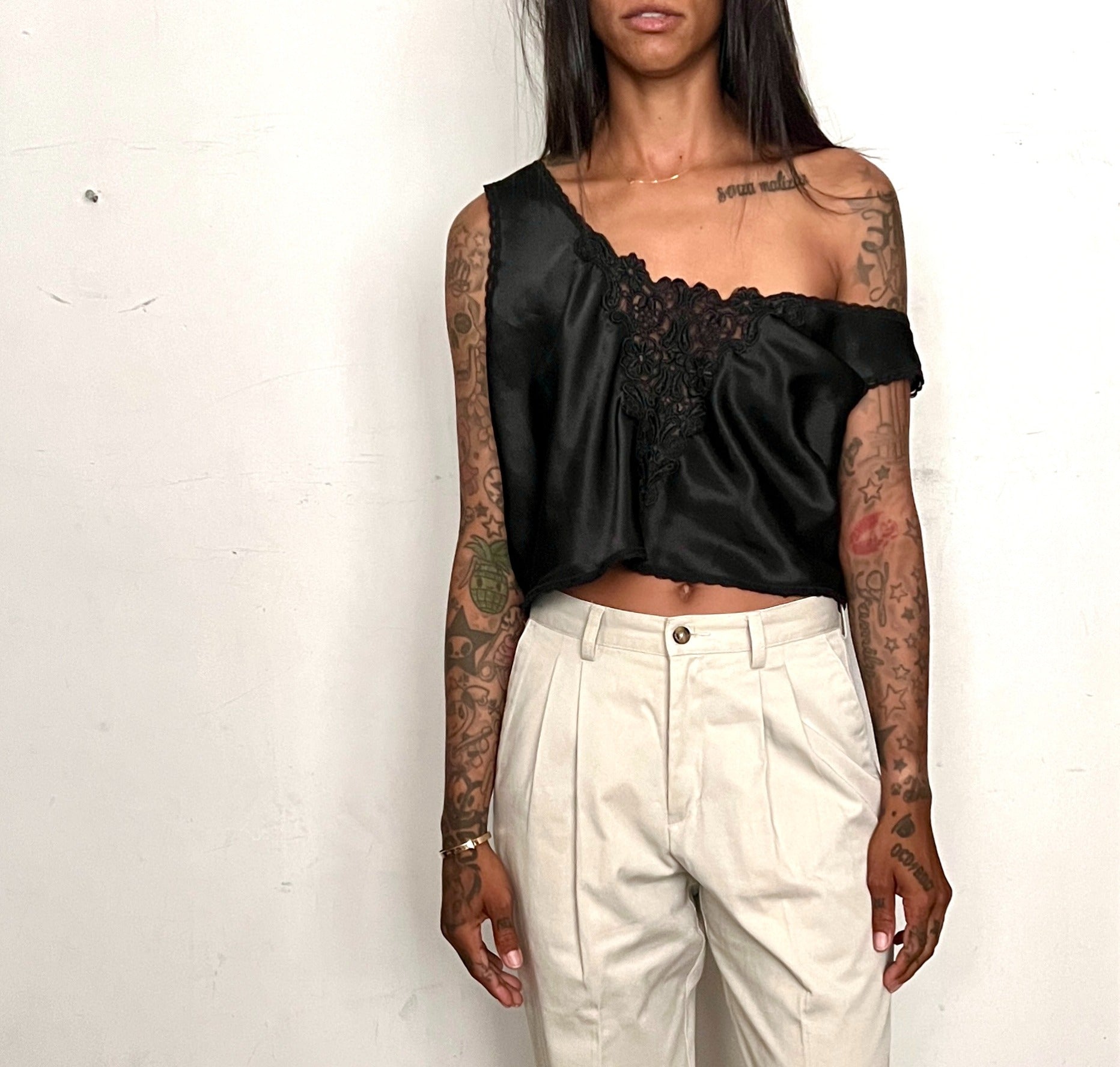CUSTOM SLINKY CAMISOLE, GREASE