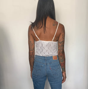 ICEY SHEER LACE CAMISOLE