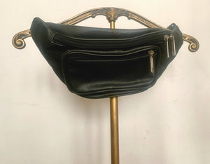 SALVAGED LEATHER WAIST POUCH