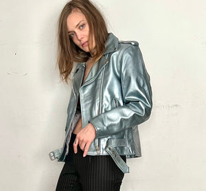 STARLIGHT COWHIDE MOTO JACKET