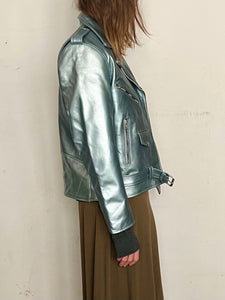STARLIGHT COWHIDE MOTO JACKET