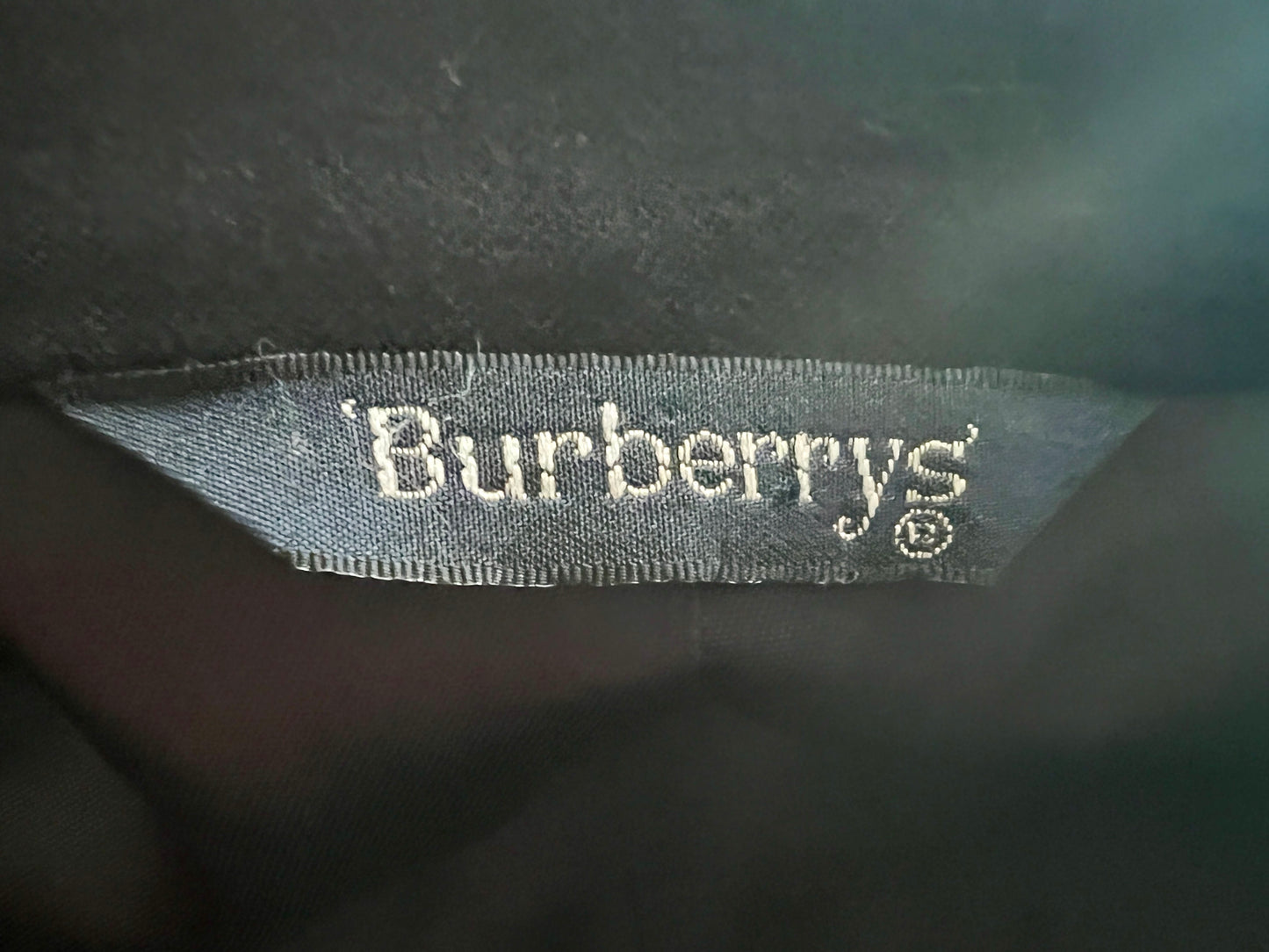 VINTAGE BURBERY OVERSIZED BLAZER, JETT BLACK